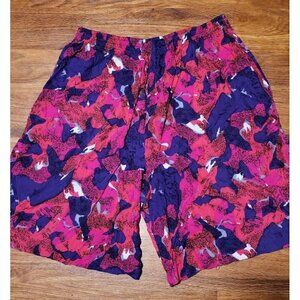 Vintage 90s Bright Geometric Womans Shorts Size‎ L Rear Ends